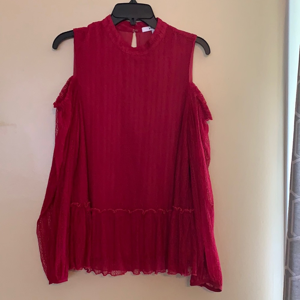 Anthropologie RO & DE Cold Shoulder Blouse
